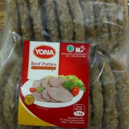 

yona beef patties sapi 1 kg