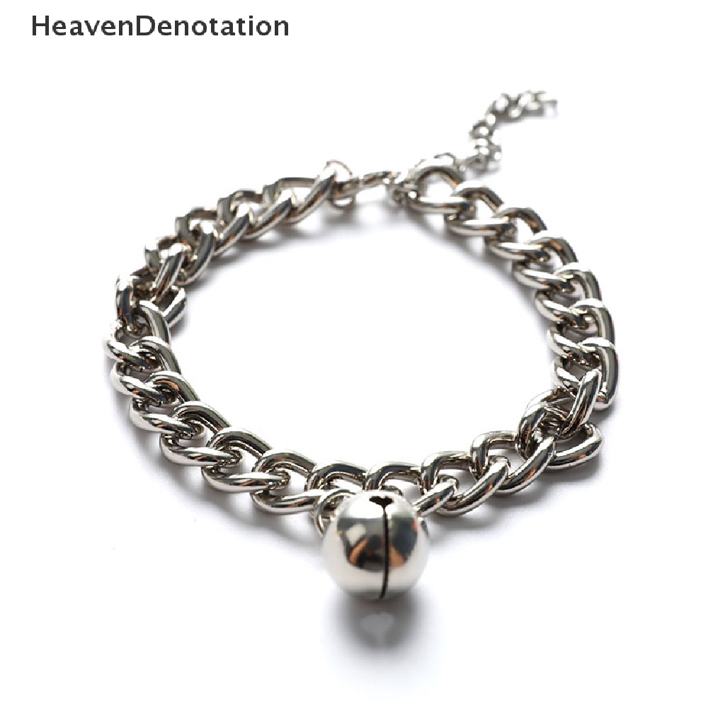 [HeavenDenotation] Training Dogs Collar Cat Pets Cuban Link Thick Chain Necklace Gold 6 / 8 / 10inch HDV