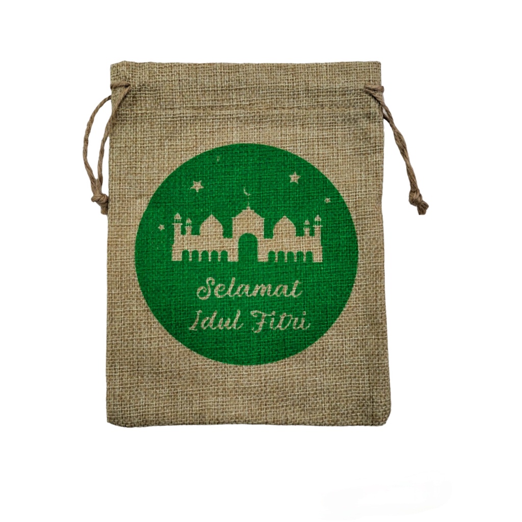 Pouch Bag / Tas Serut / Pouch Serut Idul Fitri Lebaran / Tas Idul Fitri / Idul Fitri Pouch
