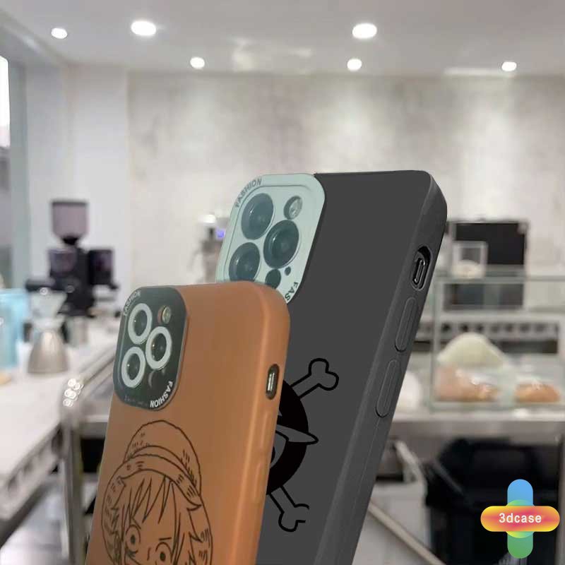 Soft Case OPPO A54 A15 A5S A3S A16 A95 A7 A5 A9 A31 A53 2020 A12 A1K A16K A54S Reno 4 5F 4F A74 A15S A52 A11K A92 A35 A11 A93 A32 A72 A94 A53S F17 PRO A16S A12S Cartoon One Piece Pattern Soft TPU Shockproof Back Cover