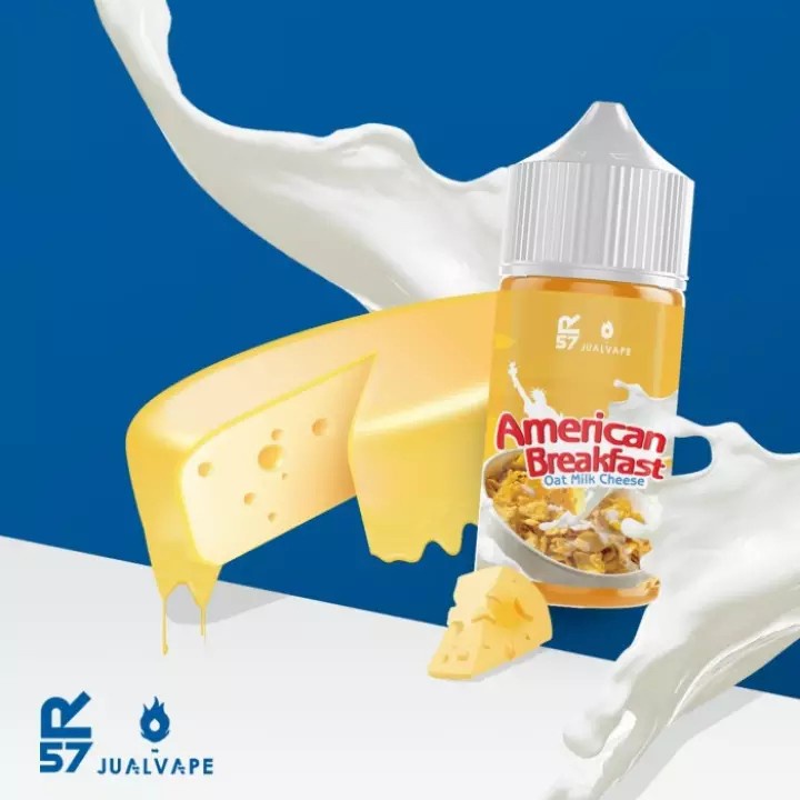 LIQUID VAPOR AMERICAN BREAKFAST 60ML V4 100% AUTHENTIC