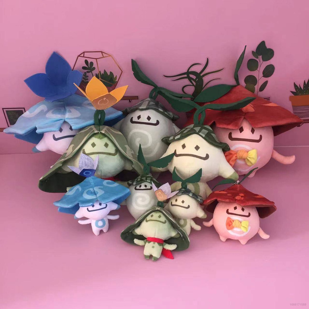 Game Genshin Impact Sumeru Aranara Mainan Mewah Boneka Boneka Gantungan Kunci Hadiah Untuk Tas Anak Liontin Game Boneka Koleksi
