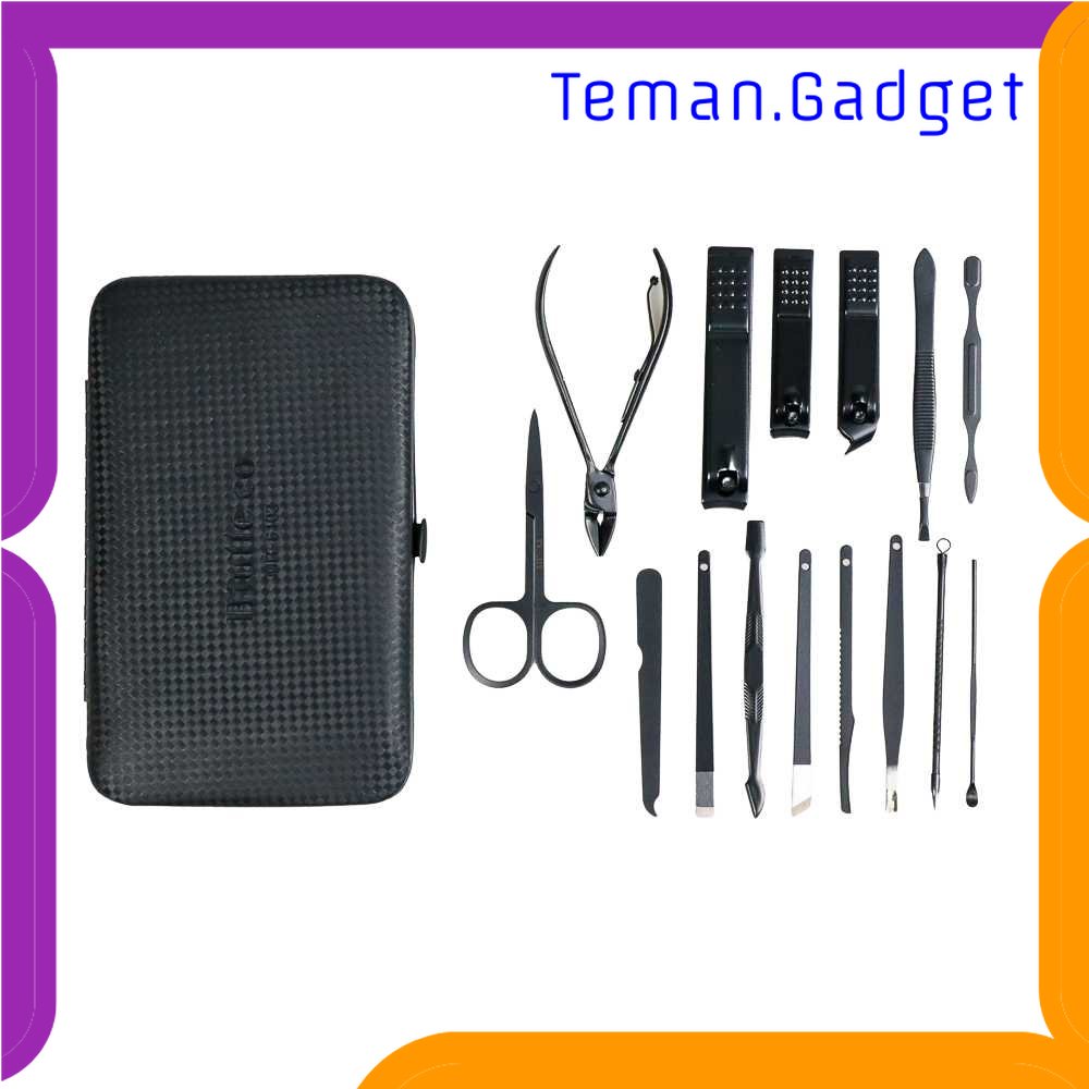 TG - PRW Art Set Manicure Pedicure Gunting Kuku 15 in 1 - MR-6103