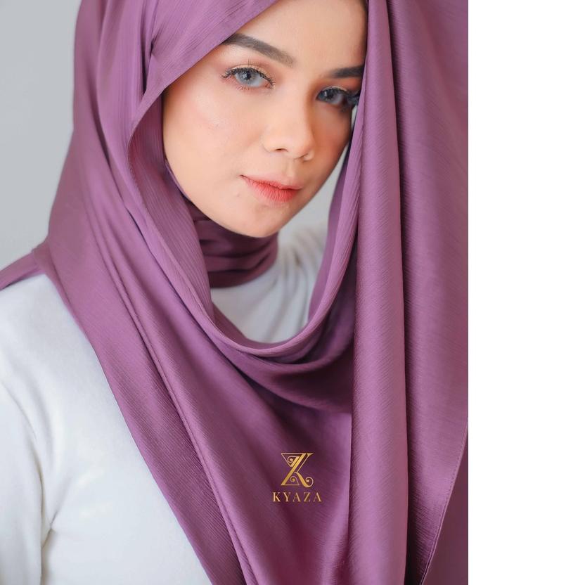 ▼ Pashmina crinkle textured silk malay | hijab pleated malaysia | Pashmina Silk Premium | Pashmina S