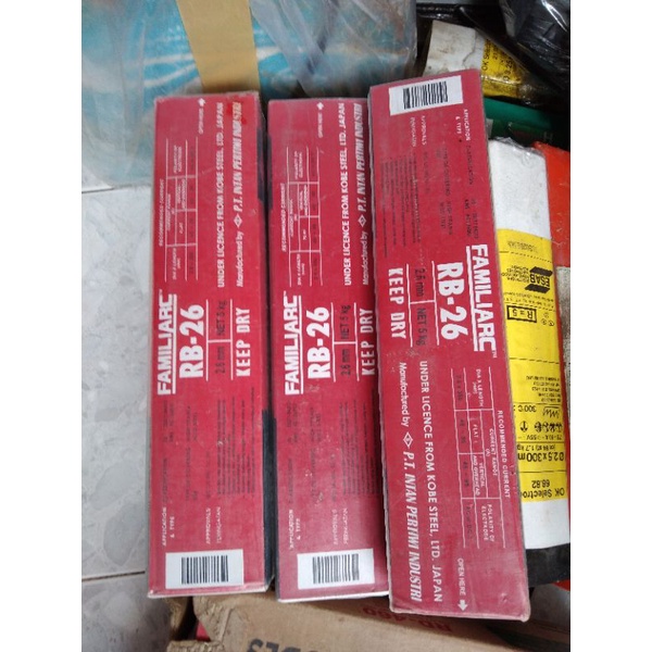 KOBE STEEL RB-26 FAMILIARC 2.6MM AWS E6013