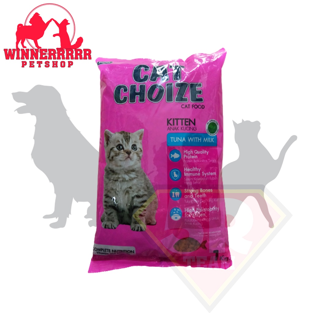 Cat Choize Kitten Kiloan 1 Pcs-Makanan Kering Anakan Kucing Cat Choize Kitten Harga Grosir