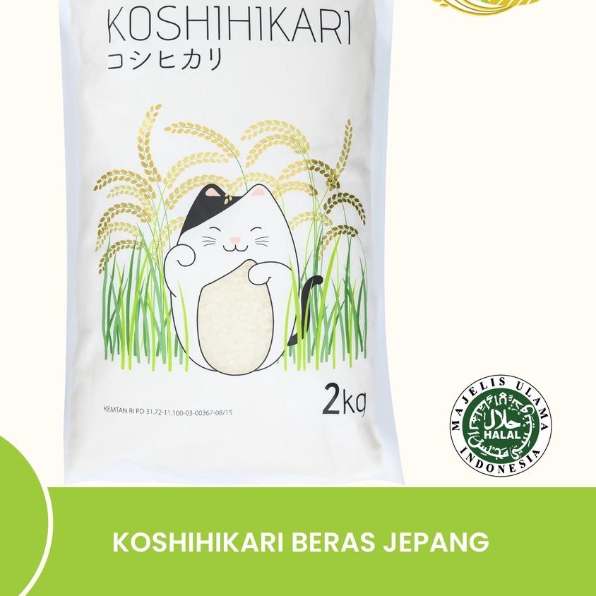 

☼ Koshihikari Beras Jepang 2KG ♘