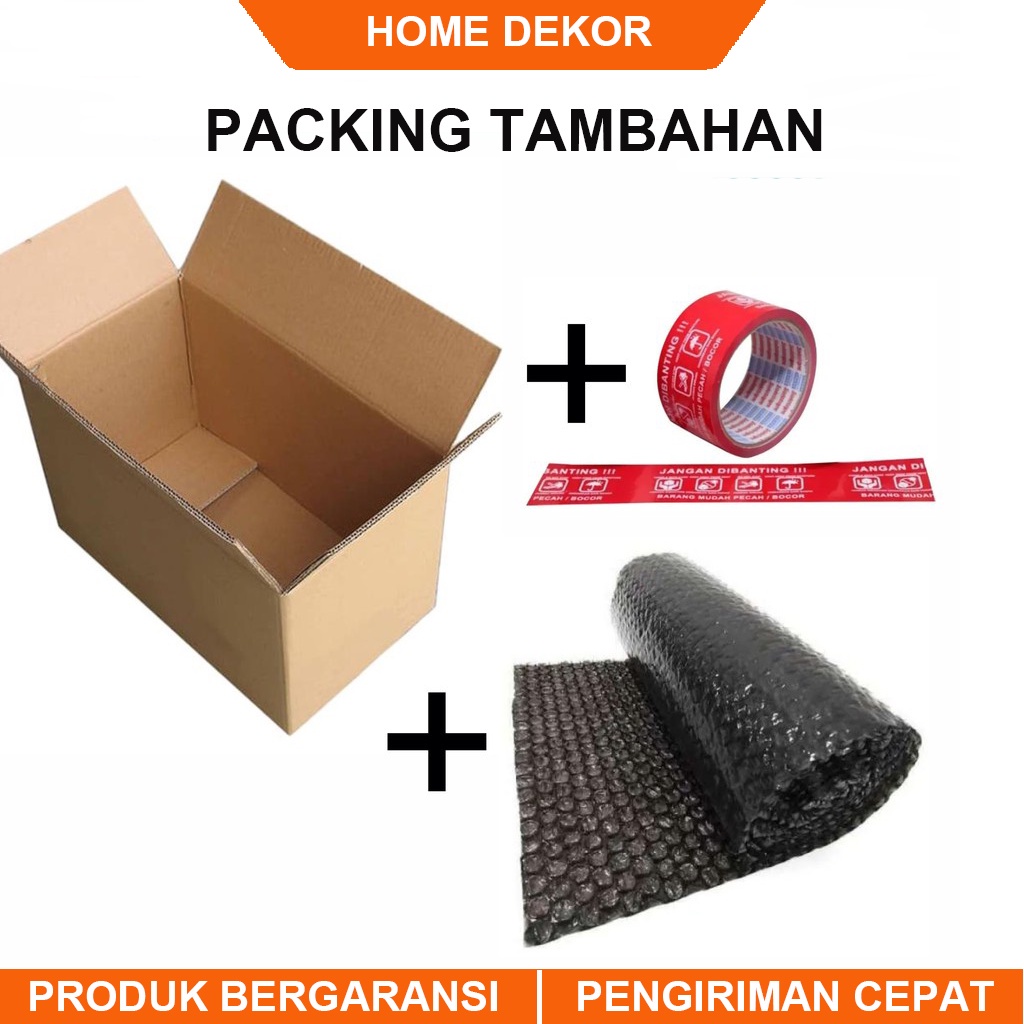 

extra packing dus bubble wrap tambahan