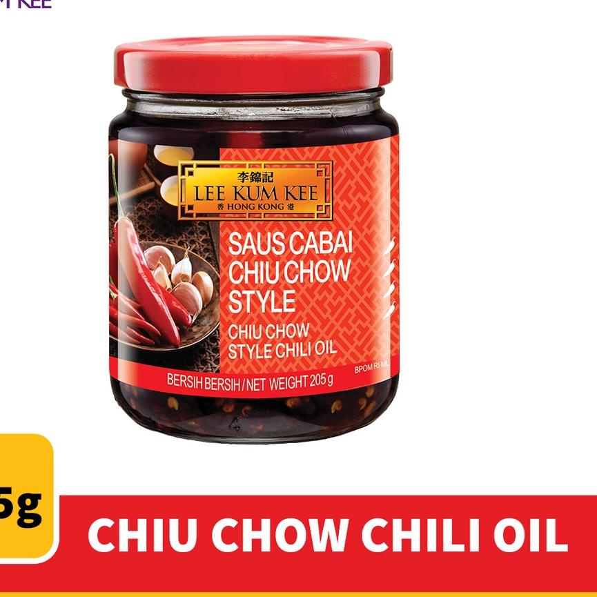 

➤ LEE KUM KEE Minyak Cabai Chiu Chow Chili Oil 205 gr ☋