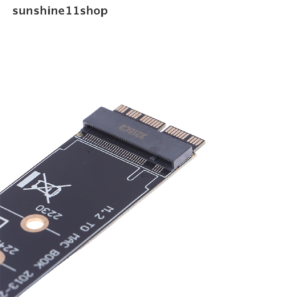 Sho M2 SSD Adapter M.2 PCIE NVME SSD Converter Card Untuk Apple Macbook Air Pro N