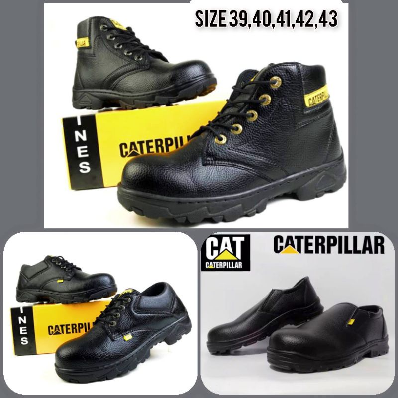 safety boots pria sepatu septi cowok ujung besi size 39 sampai 43 pria sepatu septi cowok ujung besi