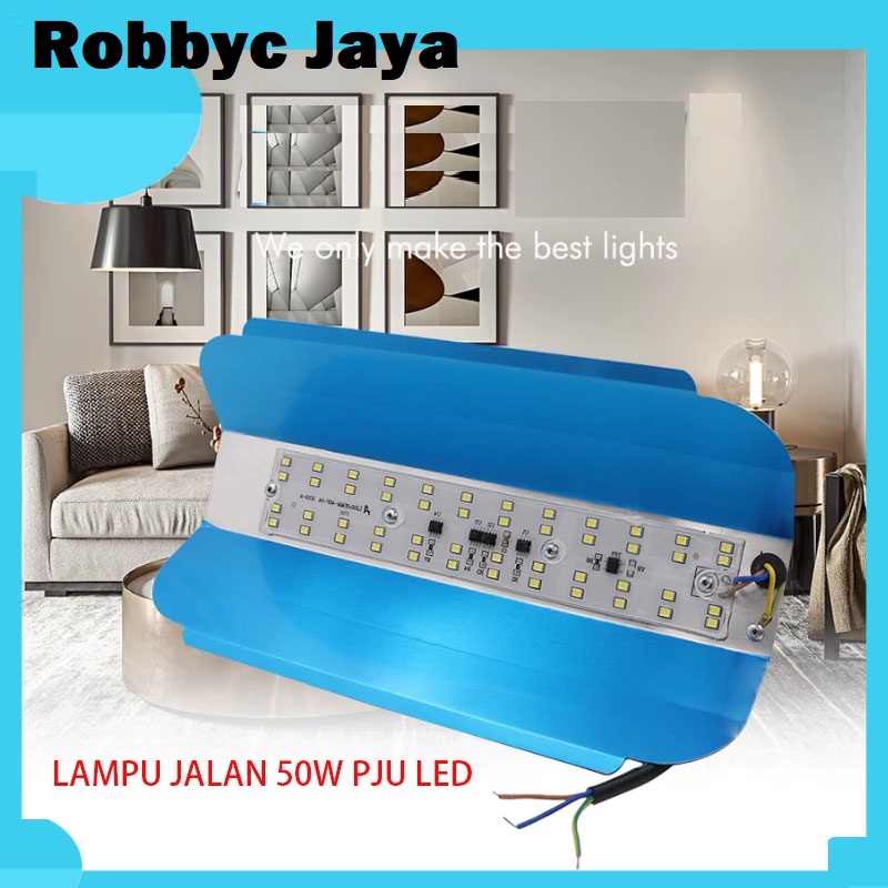 Kap Lampu Jalan PJU Sunlamp LED AC 220V 50W - AC 220 VOLT