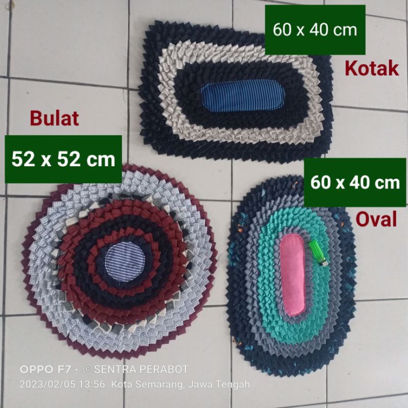 Keset Kain Perca Jumbo 40x60cm
