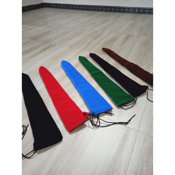 Tempat Sarung Tongkat Komando Bahan Kain Bludru