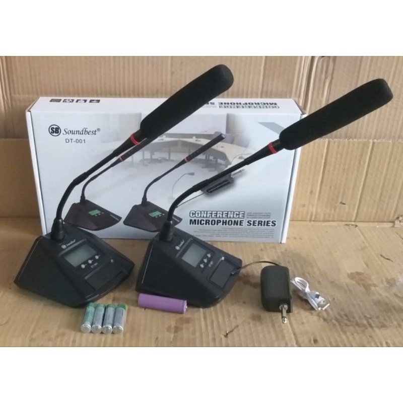 mic wireless rapat podium mimbar soundbest original