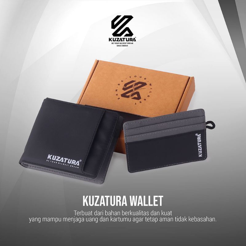 Dompet Lipat Resleting Pria Waterproof Tahan Air | Dompet Wallet Koin Distro Keren Terbaru