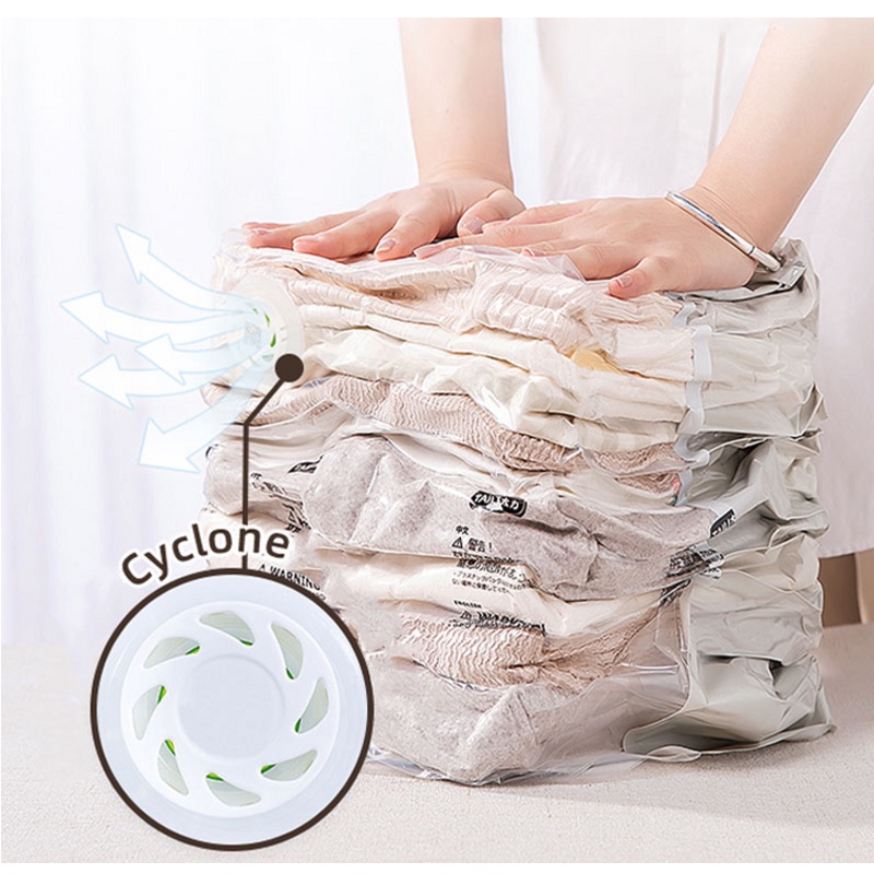 Hot SALE/[HOT SALE] Needed Vacuum Storage Bags/Kantong Seal Kompresi Rumah/Tas Kompresi Travel Selimut Pakaian/Tas Penghemat Tempat Pakaian Selimut Sweater Bantal