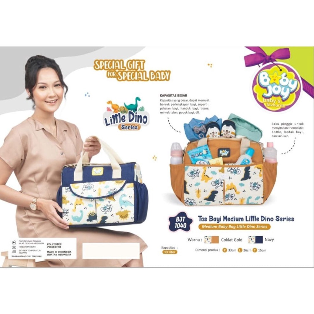 Tas Bayi JOY BABY - Little Dino Series Tas Bayi Lucu Animals Medium BJT 1040