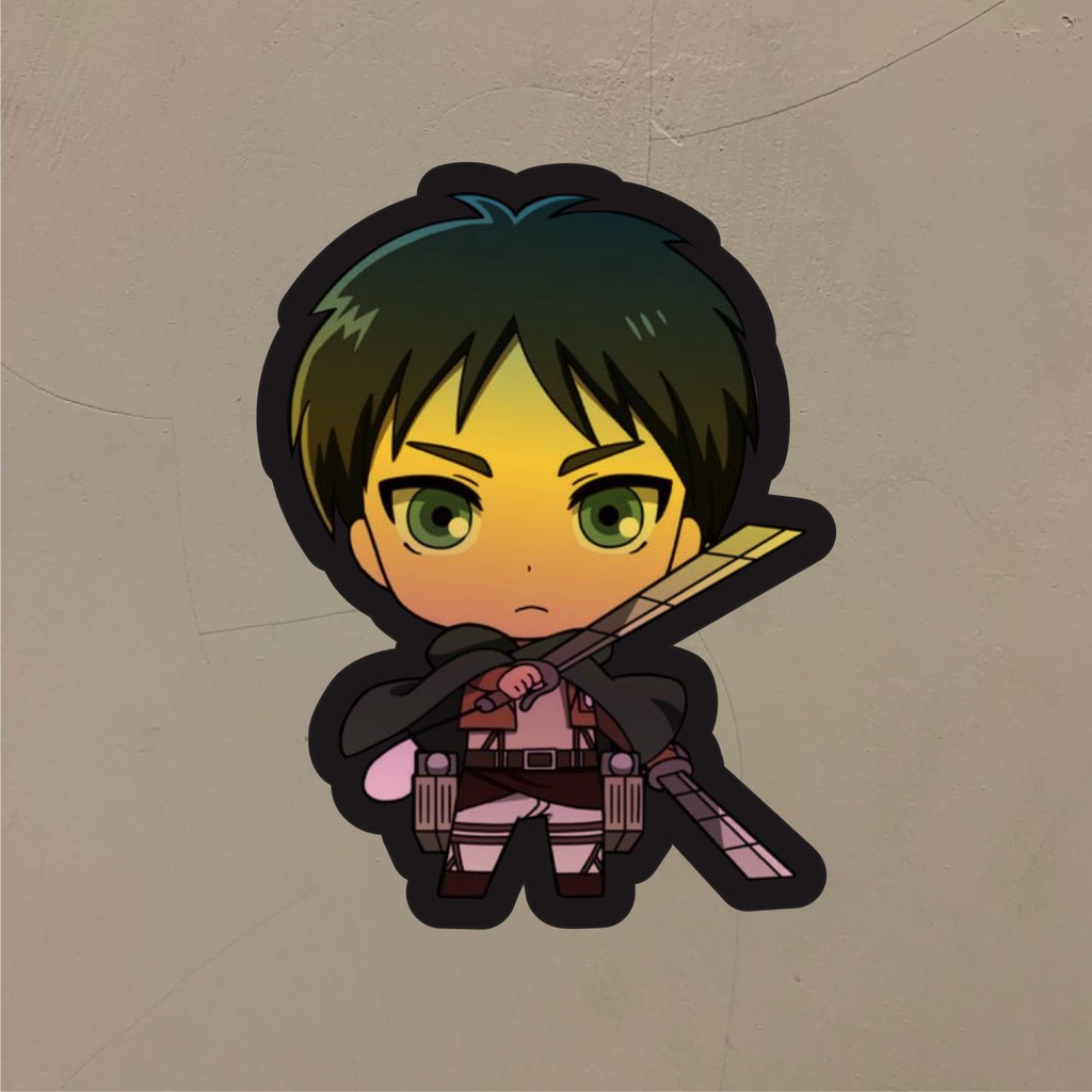 

Stiker Anime Hologram Young Eren AOT Hp dan Laptop 7 Cm