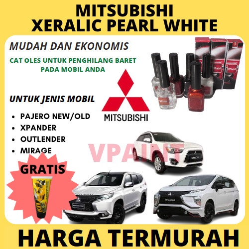 Anti Gores Cat Mobil Putih Xeralic Pajero,Xpander,Outlender,Dll..Termurah