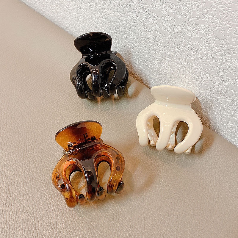 Jedai 2.5CM Jepit Rambut Tebal Jepitan Dove Glossy 3 Cakar Premium Aksesoris Cepol Hijab