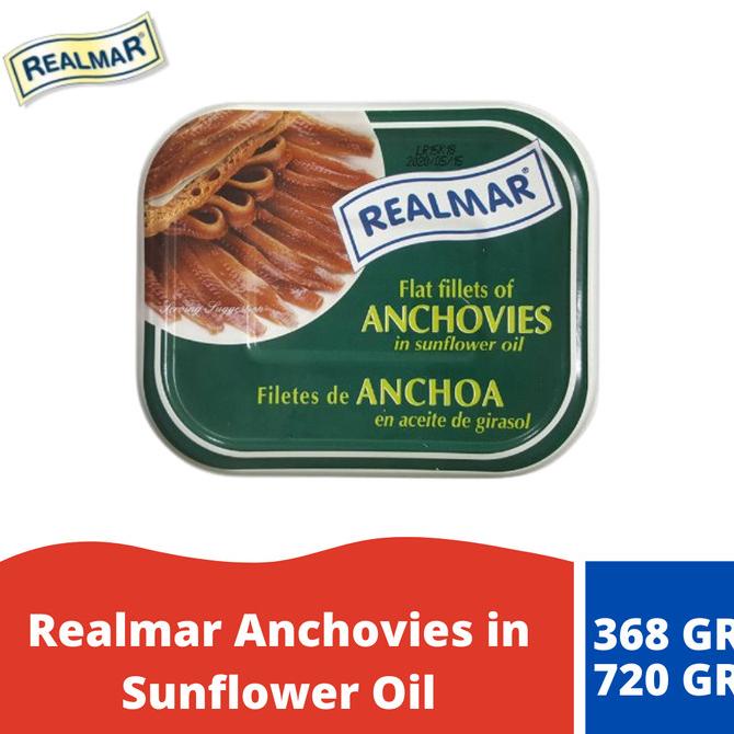 

Realmar Anchovies in Sunflower Oil TERLARIS