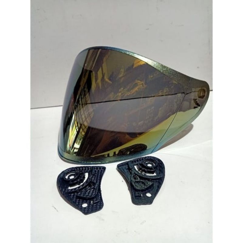 kaca helm ink Centro / Kaca Kyt Dj Maru Silver plus RACHET
