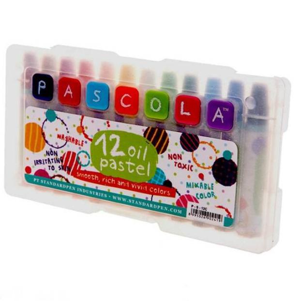 

S95 KRAYON/CRAYON/OIL PASTEL PASCOLA ISI 12 WARNA BEST RATING ウ