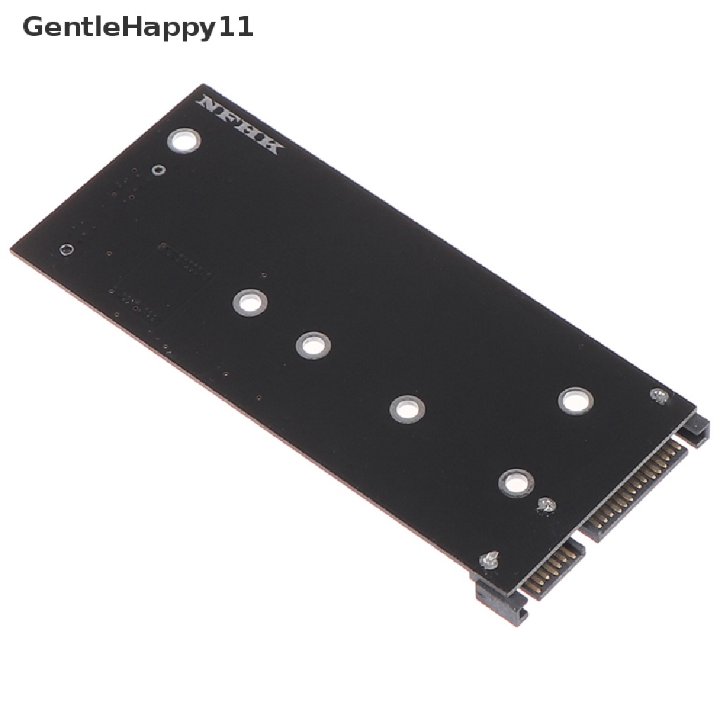 Gentlehappy B+M ke M.2 ssd ngff ke 2.5inch 15pin sata3 pc converter adapter Kartu id