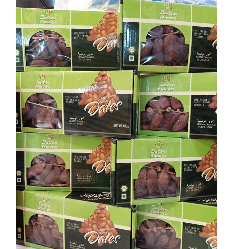 

➵ Kurma PalmFruit HOSNA 500gr Palm Fruit Tunisia Tangkai (kemasan DUS)//KURMA TANGKAI (EXP 2024) ♔