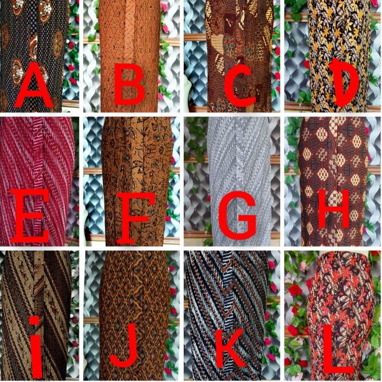 Langsung Kirim ROK EXTRA SUPER JUMBO ROK PLISKET  rok batik kebaya  batik pelisket  XXL XXXL XXXXL L