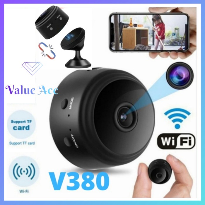 Terlaris Ipcam Mini A9 Magnet - Kamera Mini - Cctv Wireless