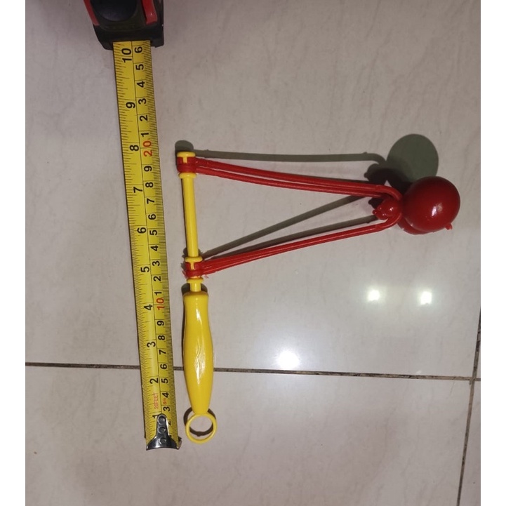 Lato Lato Gagang Ukuran 20cm  /Mainan Latto Bola Etek Etek Lato Lato Viral Tek Tek