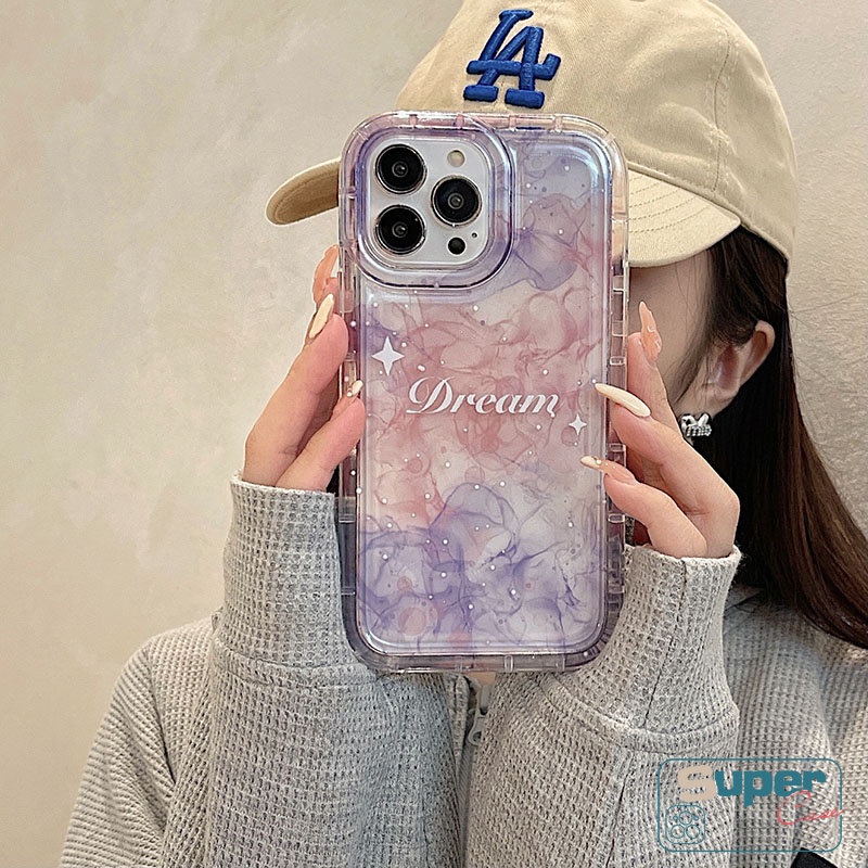 Pasangan Fantasi Langit Berbintang Stars Moon Case Untuk Redmi 10C 12C 9 9A 10A 9T 10 A1 9C NFC Note8 9 11 11s 10S 10 10S POCO F4 Warna Samar Bening Airbag Shockproof Soft TPU Cover