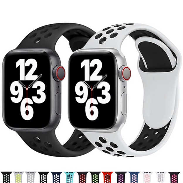 Strap Watch Ultra Series 9 8 7 6 SE iWatch T500 T55 T500plus S20 IWO HW22 Tali Jam Tangan Smartwatch