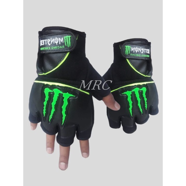 Sarung Tangan Motor Pria Pendek Half Finger/ Sarung Tangan Motor Anti Slip