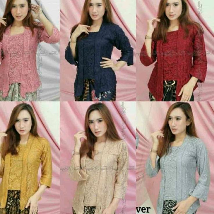 ♥ ATASAN KEBAYA KUTUBURU BROKAT / KEBAYA BROKAT BUSUI / KEBAYA WISUDA ✸