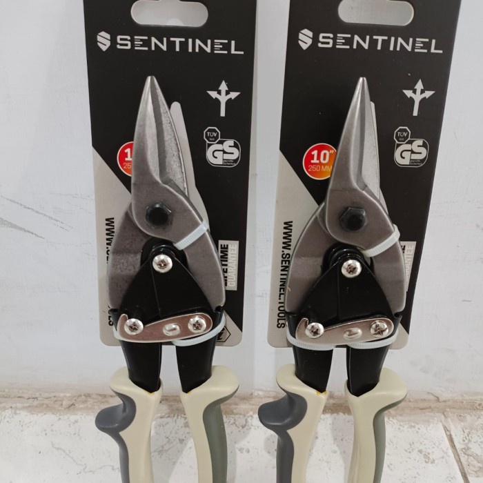 Sentinel Aviation Snip Straight 250mm Tang Potong Seng Lurus 10" Gunting Baja Ringan 10 inch