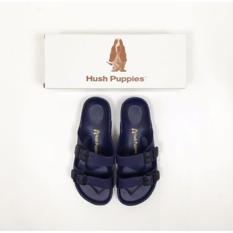 Sandal Hush Puppies Pria Strap 2 Slip On Gasper free Box