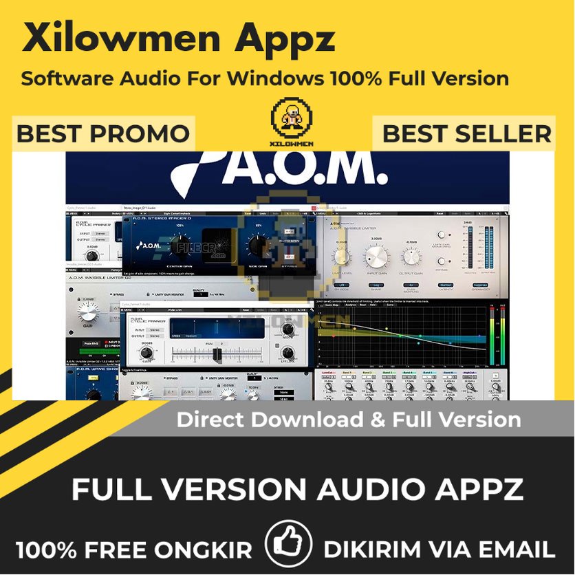 [Full Version] AOM Factory Total Bundle Pro Lifetime Audio Software WIN OS