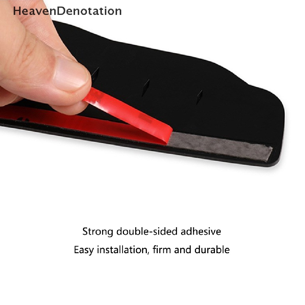 [HeavenDenotation] 2pcs Universal Kaca Spion Mobil Rain Cover Sun Visor Alis Serat Karbon HDV