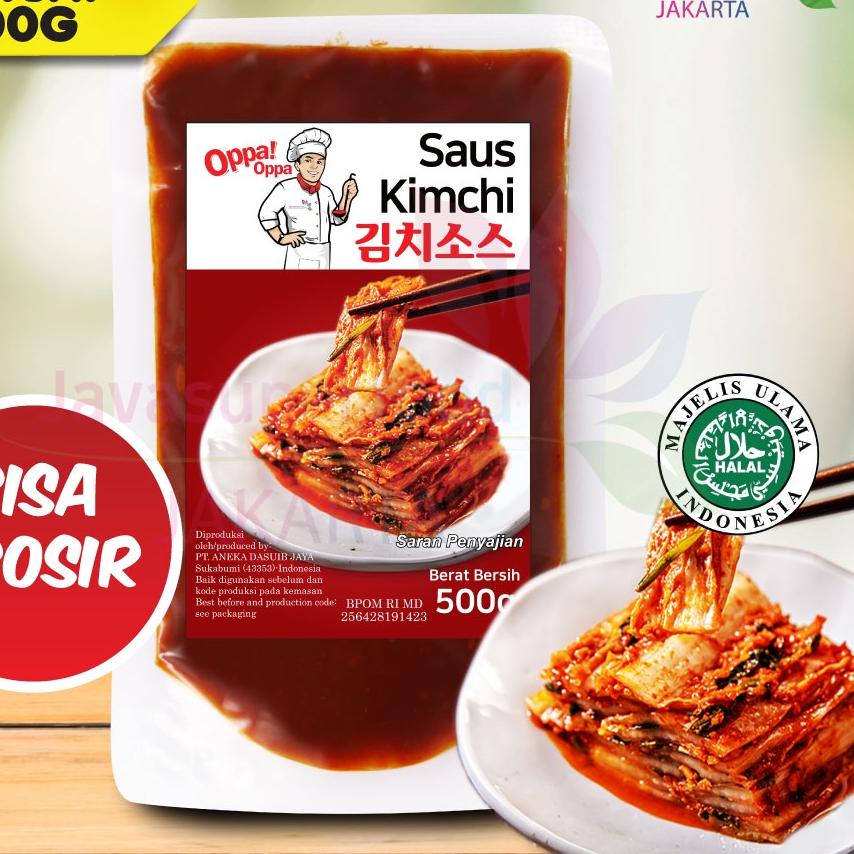 

♟ Saus Instan Saus Kimchi Korea 500g/ Sauce Kimchi Korea Saus Oppa!Oppa ♥