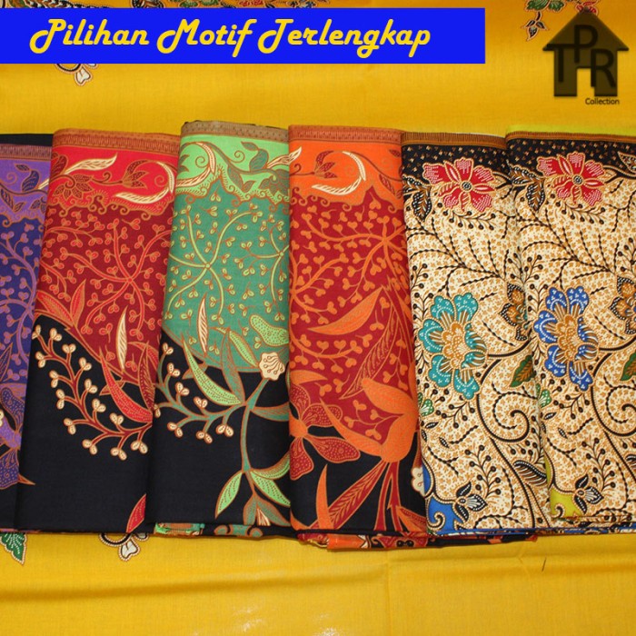 Kain Batik Pekalongan Seri Hitam Manis 220x115cm. Ori Unggul Jaya - Part 3