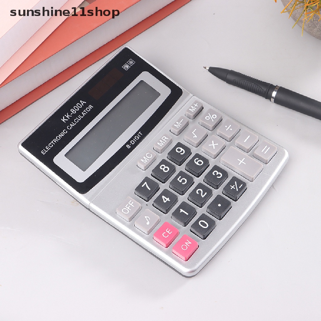 Sho Kalkulator Grosir Pabrikan Baru KK-800A Metal Desktop Font Wide Calculator N