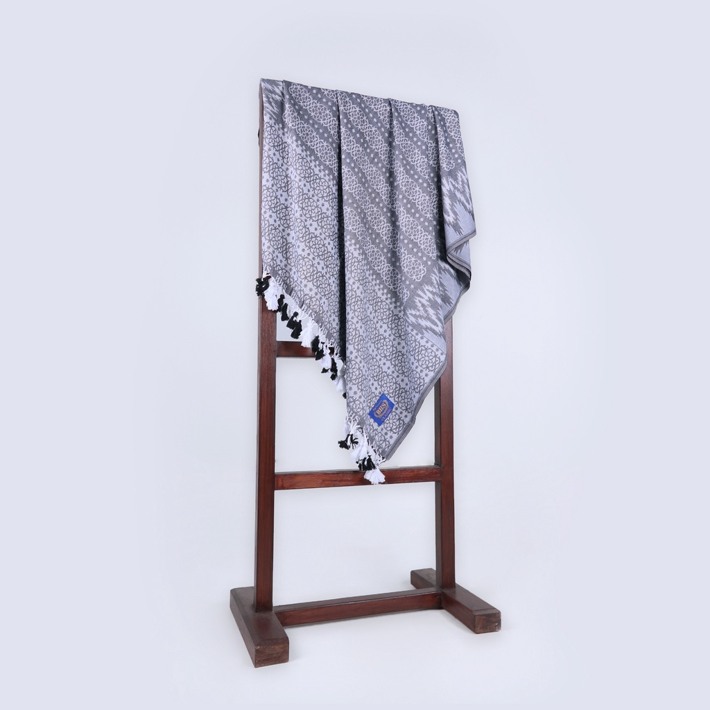 Surban Subaiyah BHS Classic Motif Jacquard Abu 02