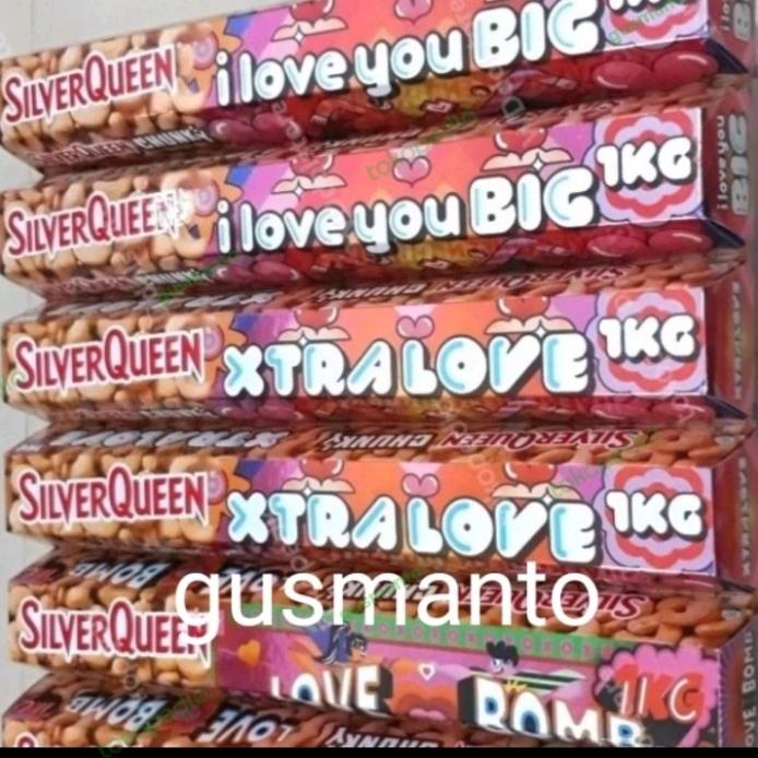 

Diskon Silverqueen Chunky Bar 1Kg | Cokelat Silverqueen Valentine Big Size