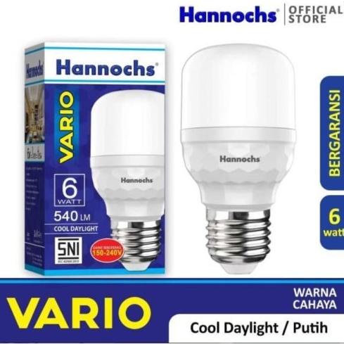 Free Ongkir/ Lampu LED HANNOCHS VARIO Bohlam LED HANNOCHS VARIO KAPSUL TABUNG Lampu HANNOCHS Bohlam 