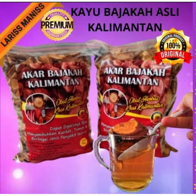 

[COD] Akar bajakah kalalawit merah / teh herbal merah kayu bajakah