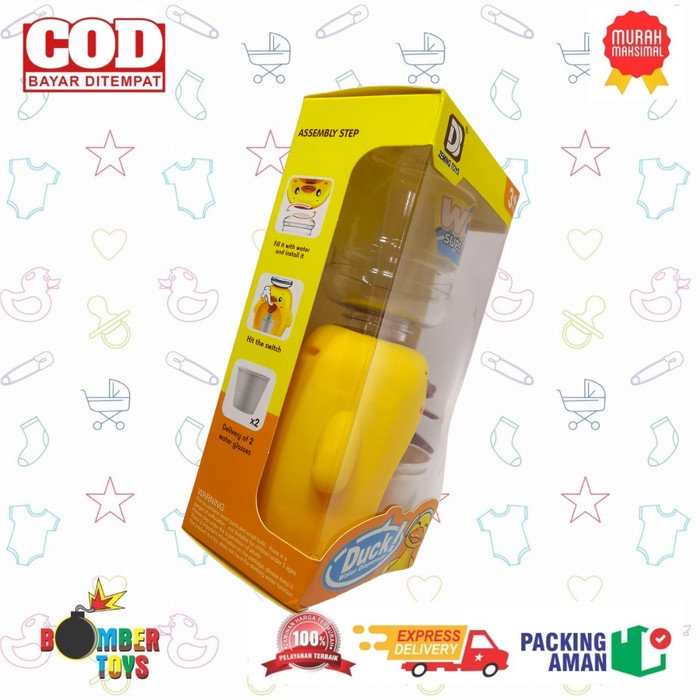 IMPORT MAINAN ANAK DISPENSER MINI GALON BEBEK UNIK BEBEK MINUM AIR FOUNTAIN