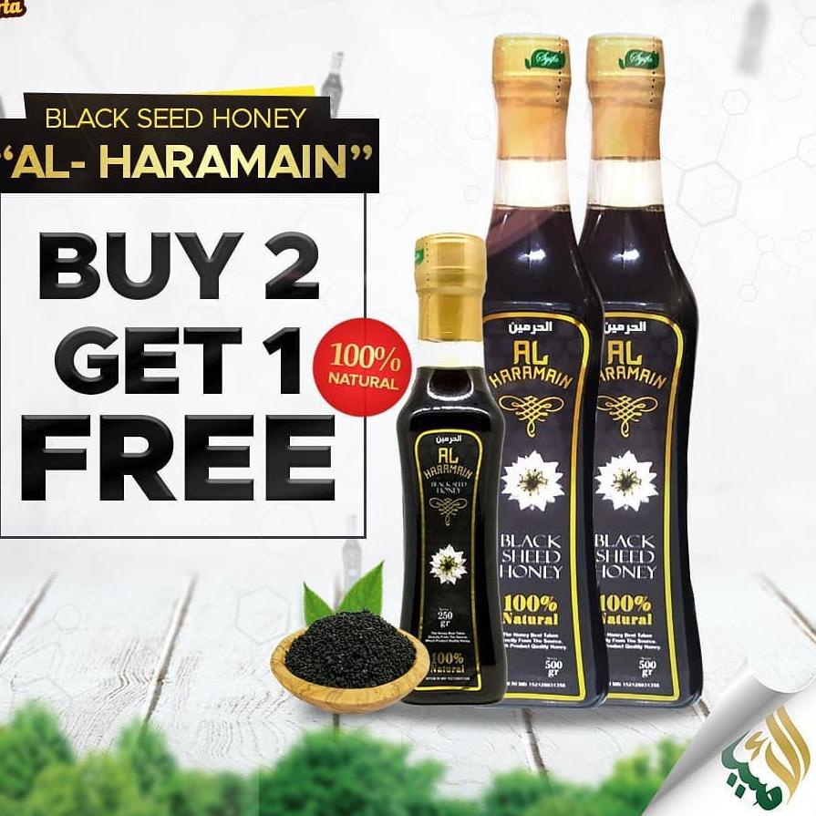 

➫ Fakheera Manis Dari Bunga Habbatusauda 500gr x 2 Get 1 Free 250 Gr Fakheera Honey ➷